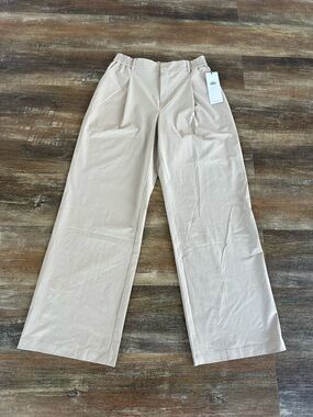 ALO Yoga High-Waist Pursuit Trouser in Gravel Sz Medium